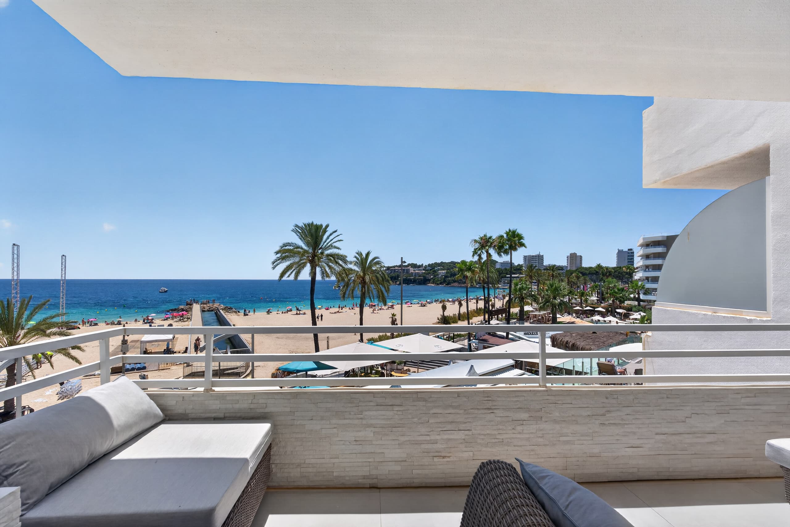 Strandapartment mit Panorama-Meerblick, 3