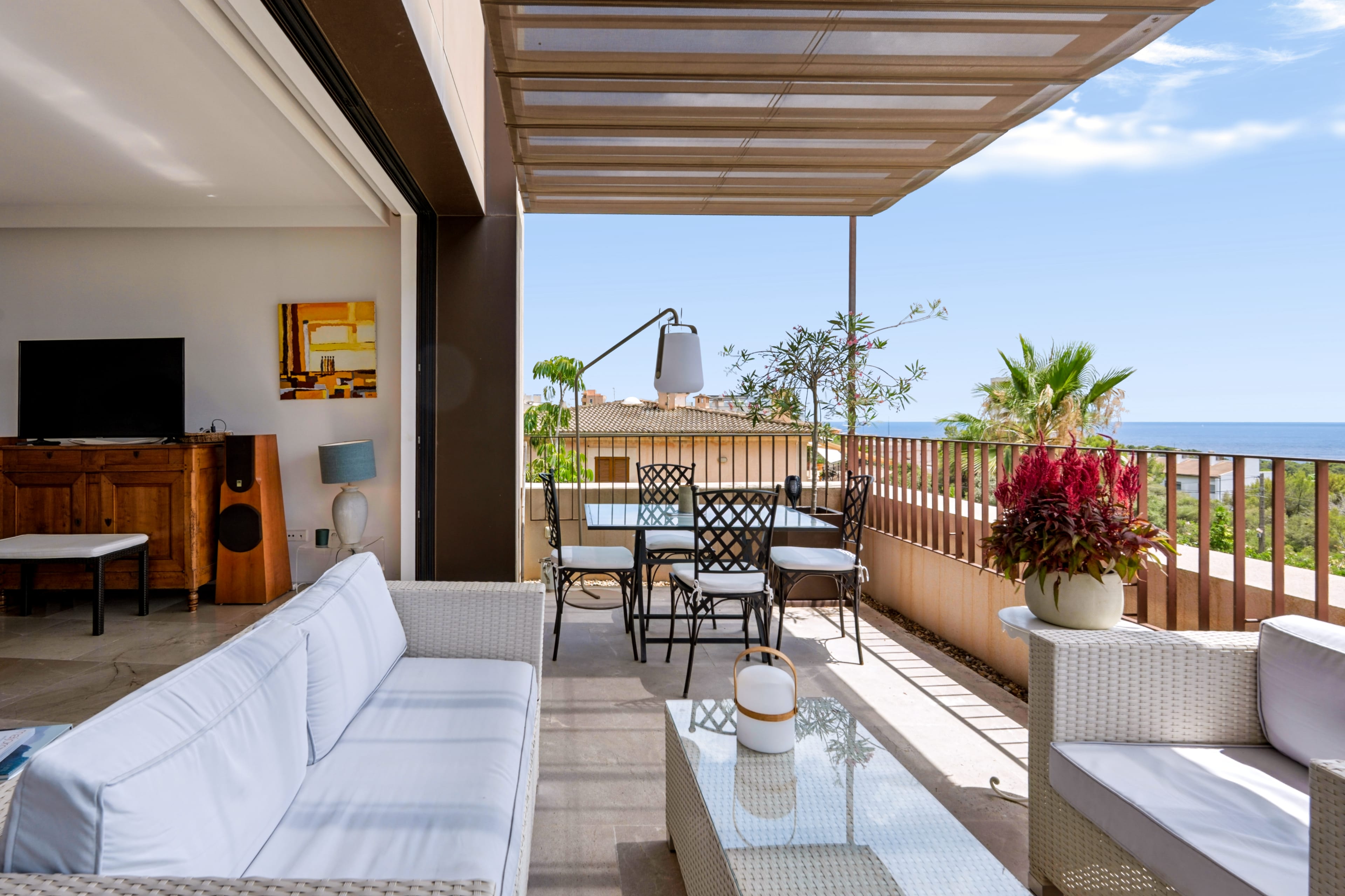Apartment in Bonanova mit Terrasse und Meerblick, Bonanova, Palma de Mallorca, 1